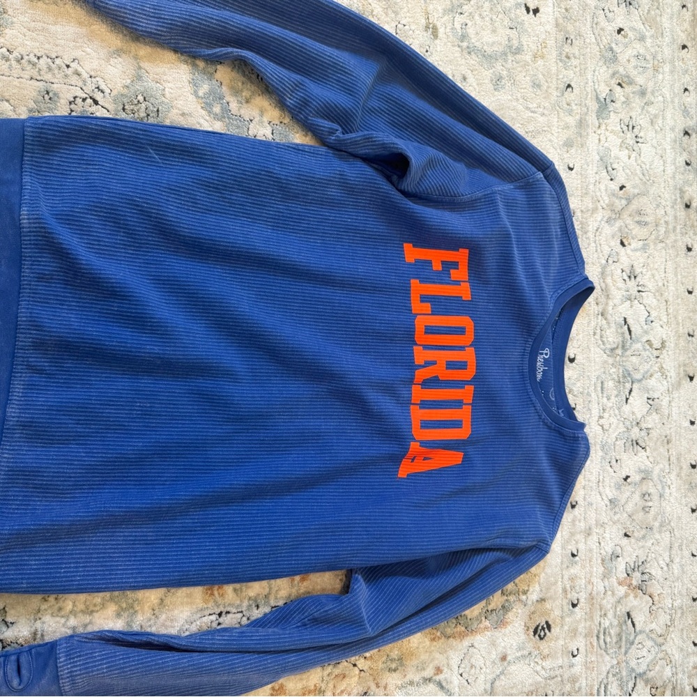 Florida oversized corded crewneck